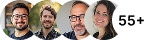 Profile pictures of global travelers who booked Bali local drivers